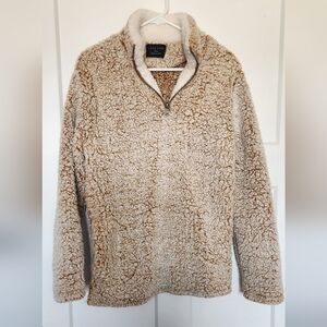 Cozy Sherpa Sweater - Tan
